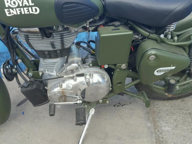 ME3FSV272FC581125 - 2015 ROYAL ENFIELD MOTORS BULLET GREEN photo 7