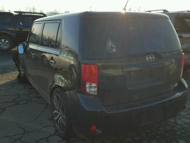 JTLZE4FE5B1133552 - 2011 TOYOTA SCION XB BLACK photo 3