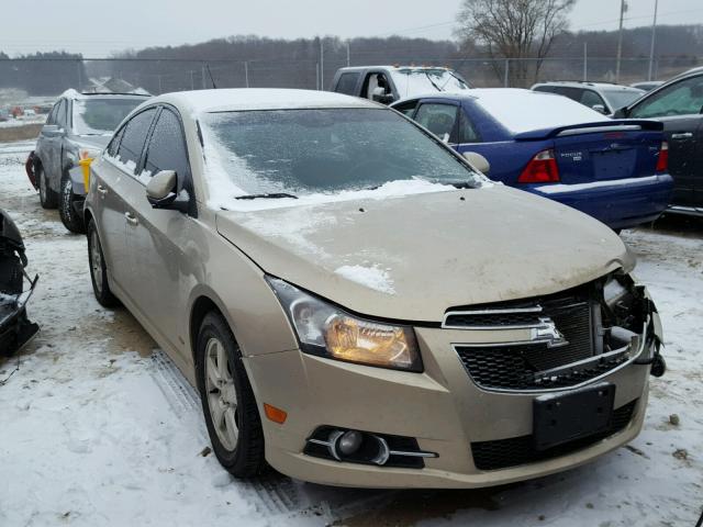 1G1PF5S96B7256734 - 2011 CHEVROLET CRUZE LT BEIGE photo 1