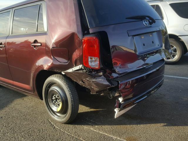 JTLZE4FE7FJ076471 - 2015 TOYOTA SCION XB 勃艮第红 照片 9