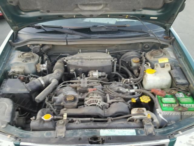 JF1SF6553XH700787 - 1999 SUBARU FORESTER S მწვანე ფოტო 7