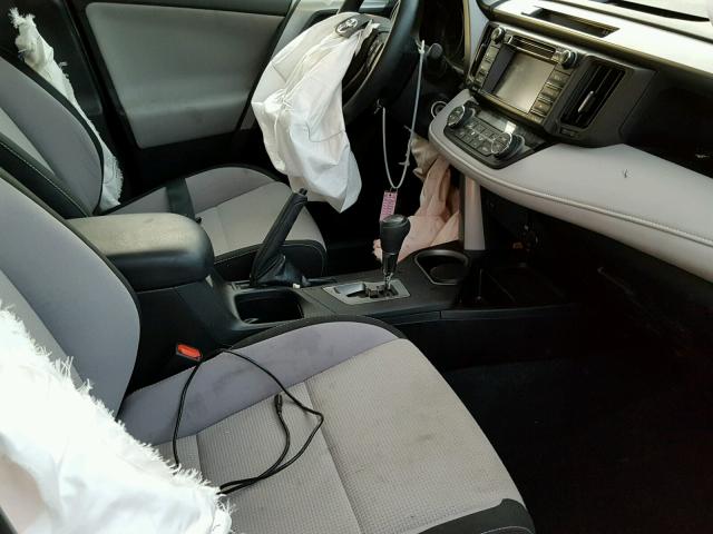 2T3WFREVXHW375077 - 2017 TOYOTA RAV4 XLE BLACK photo 5