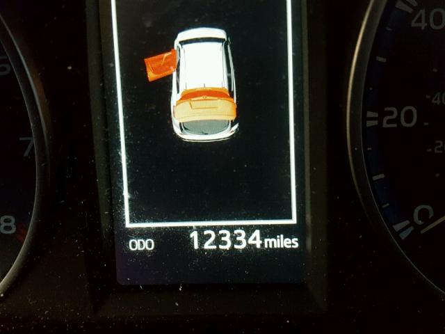 2T3WFREVXHW375077 - 2017 TOYOTA RAV4 XLE BLACK photo 8