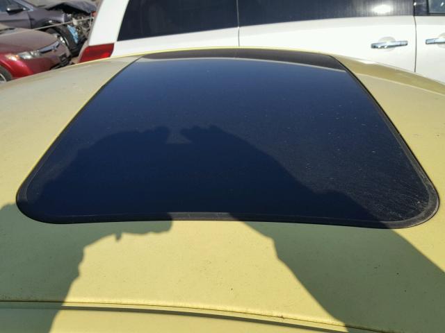 3VWCB21C61M446175 - 2001 VOLKSWAGEN NEW BEETLE 黄色 照片 9