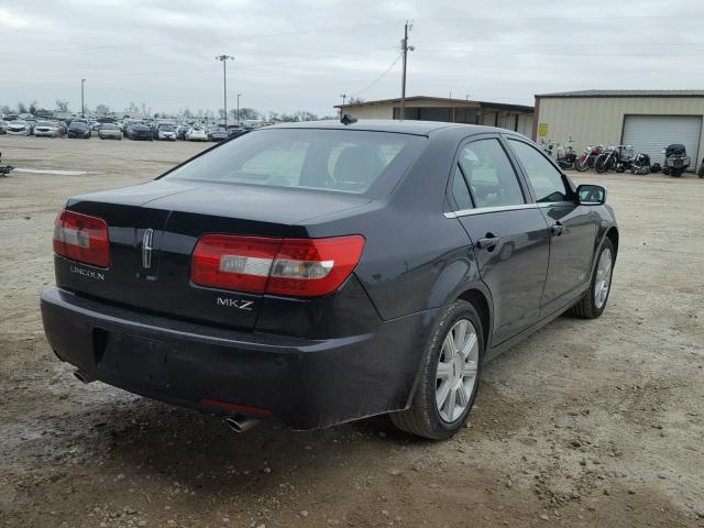 3LNHM26T99R616857 - 2009 LINCOLN MKZ BLACK photo 4