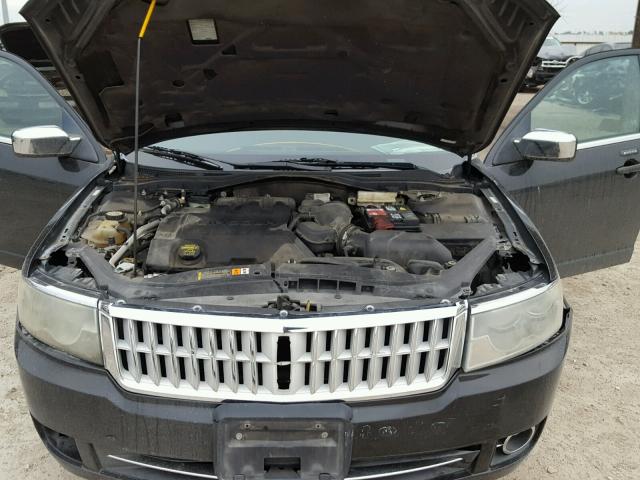 3LNHM26T99R616857 - 2009 LINCOLN MKZ BLACK photo 7