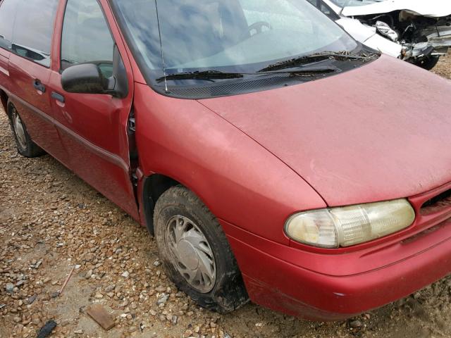 2FMDA5145TBA07070 - 1996 FORD WINDSTAR W RED photo 9