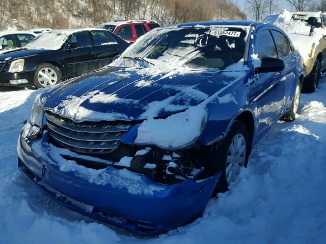 1C3LC46K87N516757 - 2007 CHRYSLER SEBRING BLUE photo 2