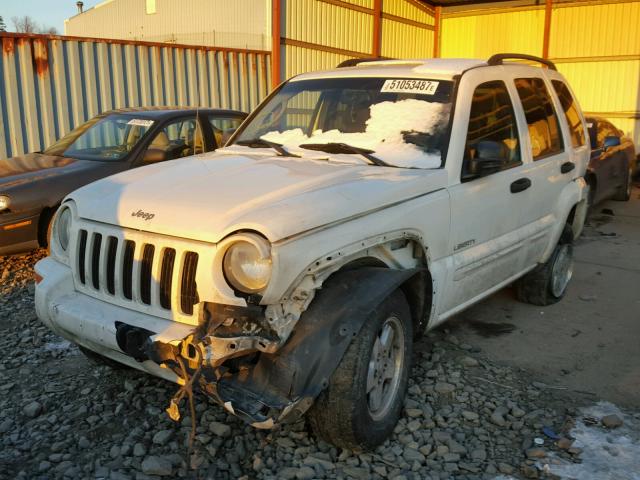 1J4GL58K14W136790 - 2004 JEEP LIBERTY LI WHITE photo 2