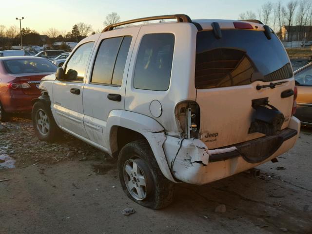 1J4GL58K14W136790 - 2004 JEEP LIBERTY LI WHITE photo 3