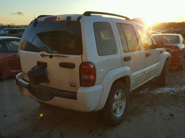 1J4GL58K14W136790 - 2004 JEEP LIBERTY LI WHITE photo 4
