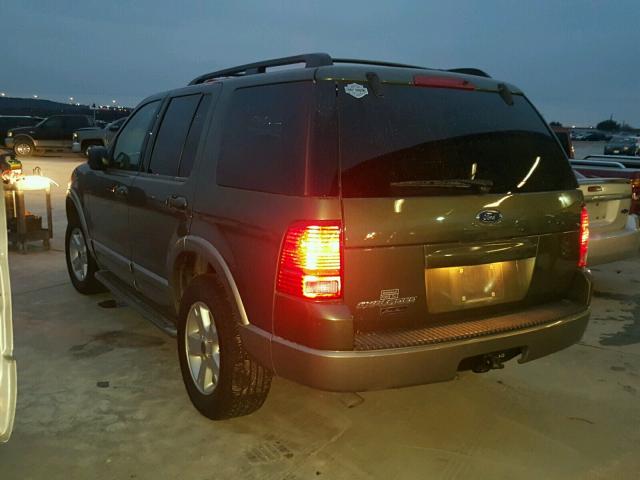 1FMZU64K63ZA58457 - 2003 FORD EXPLORER E GREEN photo 3