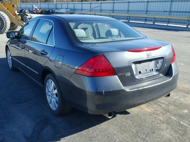 1HGCM66447A099409 - 2007 HONDA ACCORD SE BLACK photo 3