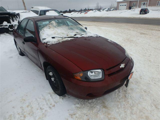 3G1JC52F33S189677 - 2003 CHEVROLET CAVALIER BURGUNDY photo 1