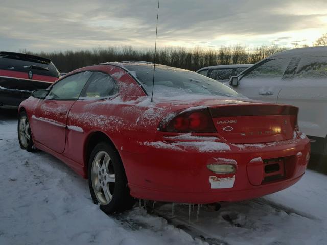 4B3AG52H72E125518 - 2002 DODGE STRATUS R/ RED photo 3