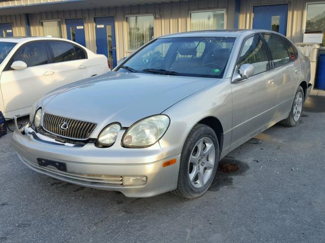 JT8BD69S740200446 - 2004 LEXUS GS 300 SILVER photo 2