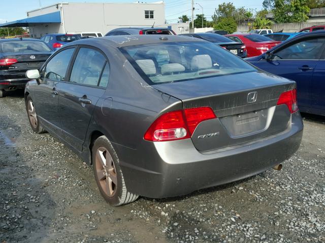 1HGFA15898L108480 - 2008 HONDA CIVIC EX ყავისფერი ფოტო 3