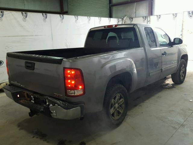 2GTEC19J981230425 - 2008 GMC SIERRA C15 GRAY photo 4