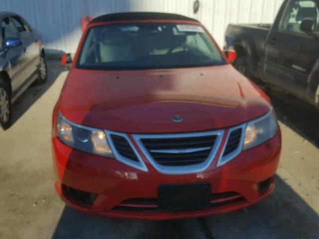 YS3FB79Y686013150 - 2008 SAAB 9-3 2.0T RED photo 9