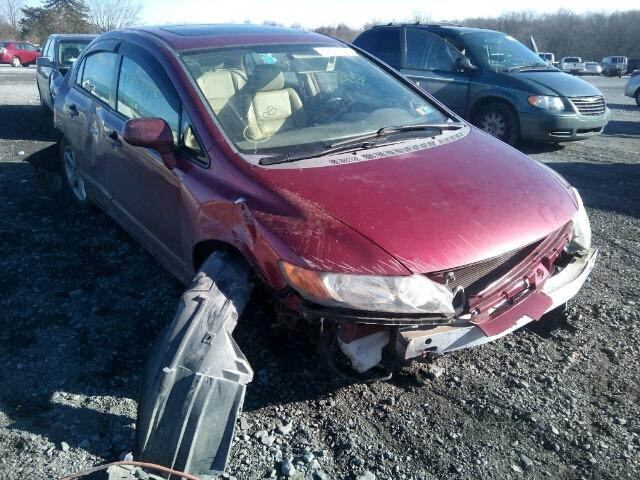 2HGFA169X8H532285 - 2008 HONDA CIVIC EXL 栗色 照片 1