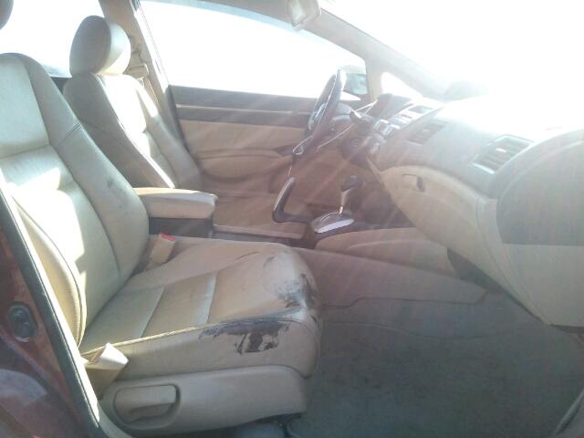 2HGFA169X8H532285 - 2008 HONDA CIVIC EXL 栗色 照片 5