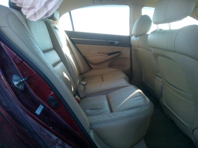 2HGFA169X8H532285 - 2008 HONDA CIVIC EXL 栗色 照片 6