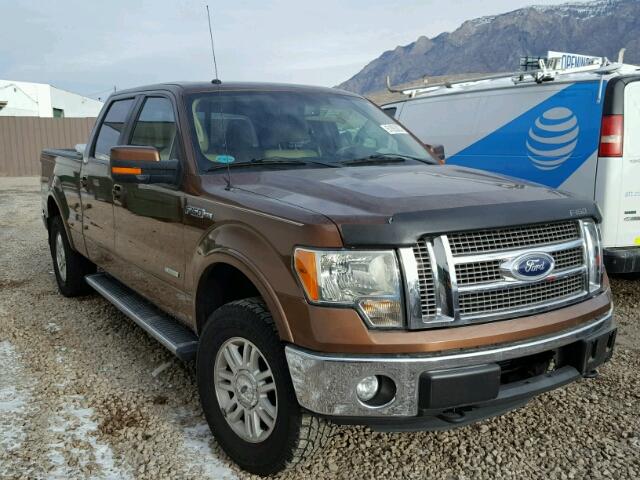 1FTFW1ET8BFB92141 - 2011 FORD F150 SUPER BROWN photo 1