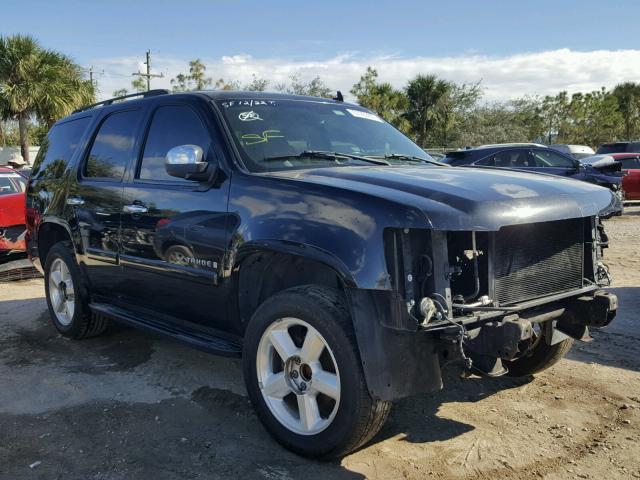 1GNFC13047J331081 - 2007 CHEVROLET TAHOE C150 BLACK photo 1