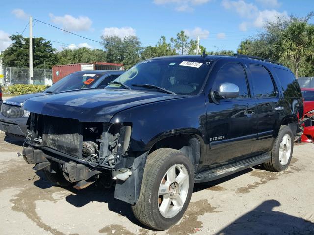 1GNFC13047J331081 - 2007 CHEVROLET TAHOE C150 BLACK photo 2