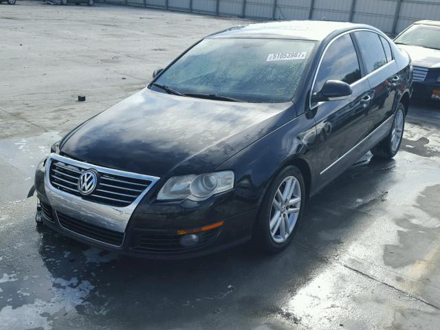 WVWEK73C58E231456 - 2008 VOLKSWAGEN PASSAT LUX BLACK photo 2