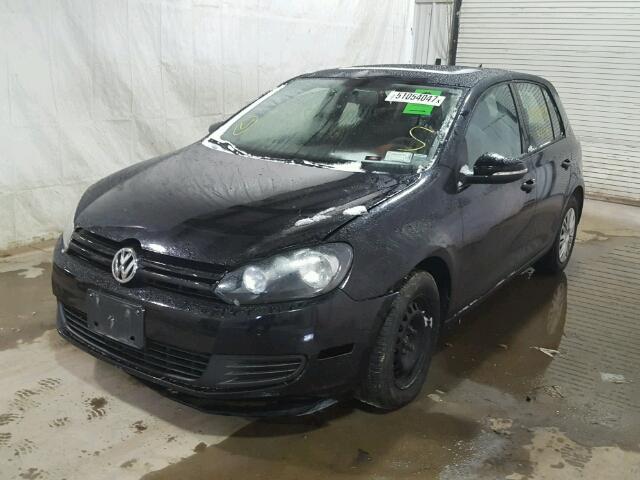 WVWDB7AJ9CW308801 - 2012 VOLKSWAGEN GOLF 黑色 照片 2