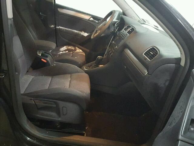 WVWDB7AJ9CW308801 - 2012 VOLKSWAGEN GOLF 黑色 照片 5