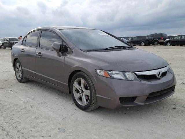 2HGFA1F63BH540757 - 2011 HONDA CIVIC LX-S BROWN photo 1