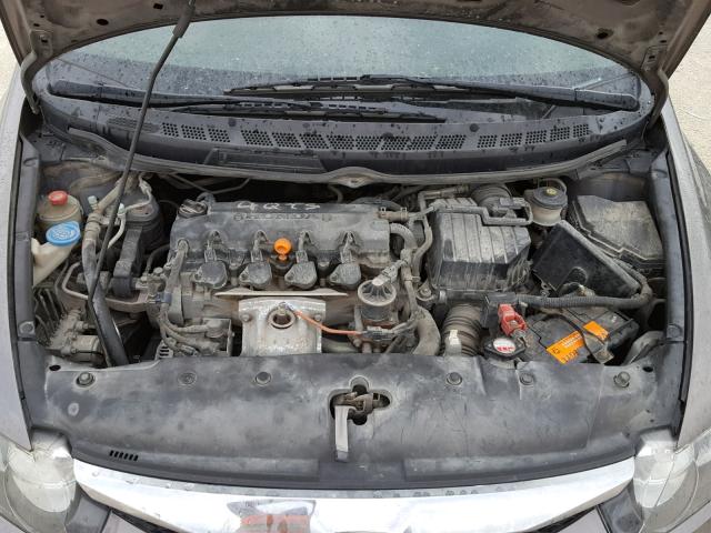 2HGFA1F63BH540757 - 2011 HONDA CIVIC LX-S Qəhvəyi foto 7