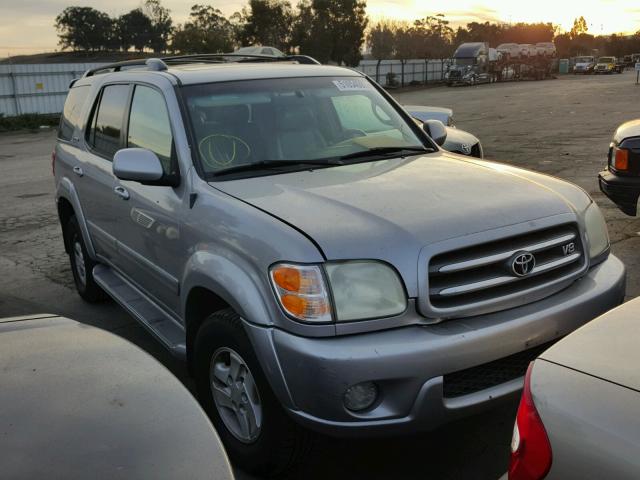 5TDBT48A51S049424 - 2001 TOYOTA SEQUOIA LI SILVER photo 2