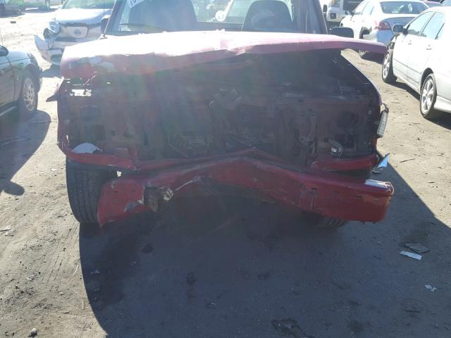 1FTDF15R2RLB24554 - 1994 FORD F150 RED photo 9