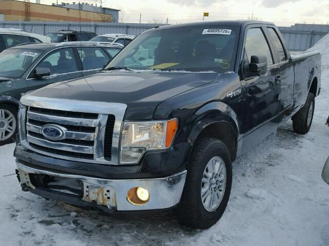 1FTVX1EF4BKD29215 - 2011 FORD F150 SUPER BLACK photo 2