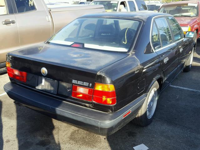 WBAHD6320SGK85247 - 1995 BMW 525 I AUTO BLACK photo 4