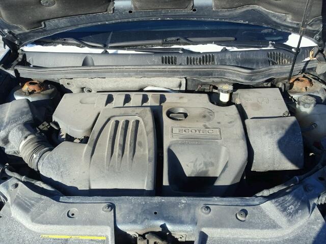 1G2AL55F077337196 - 2007 PONTIAC G5 SE BLUE photo 7