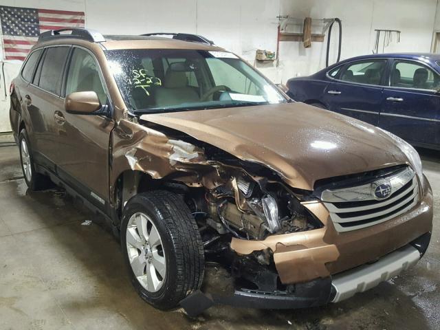 4S4BRCKC8B3441346 - 2011 SUBARU OUTBACK 2. BROWN photo 1