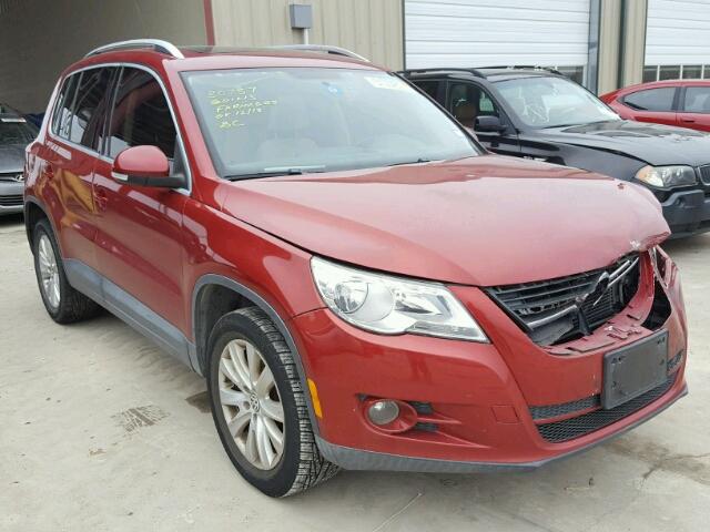 WVGAV75N19W005538 - 2009 VOLKSWAGEN TIGUAN S RED photo 1