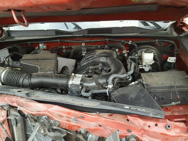 5TFAZ5CN3GX003913 - 2016 TOYOTA TACOMA DOU RED photo 7