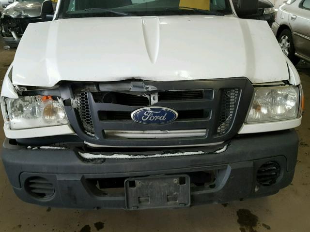 1FTKR1AD5APA74691 - 2010 FORD RANGER WHITE photo 7