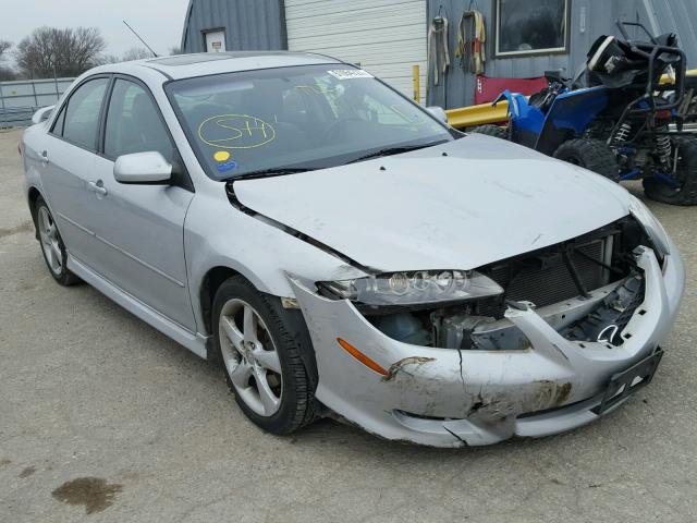 1YVHP80D345N19157 - 2004 MAZDA 6 S SILVER photo 1