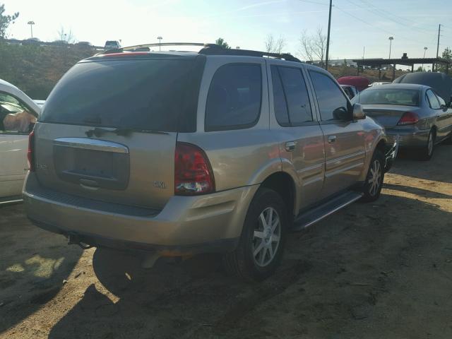 5GADT13S152239694 - 2005 BUICK RAINIER CX GOLD photo 4