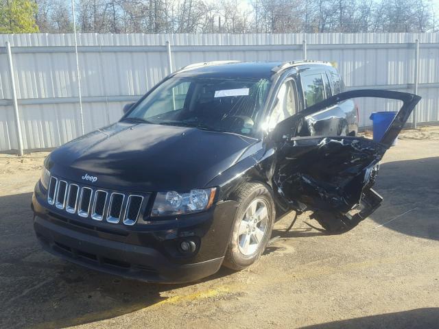 1C4NJCBAXED829510 - 2014 JEEP COMPASS SP BLACK photo 2