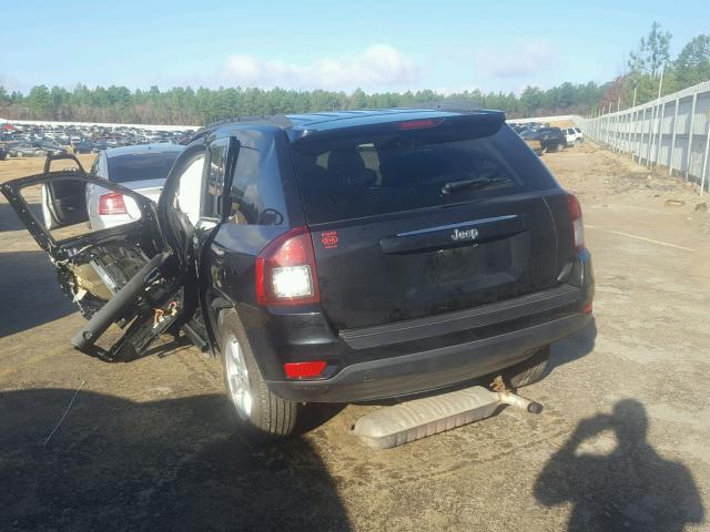 1C4NJCBAXED829510 - 2014 JEEP COMPASS SP BLACK photo 3