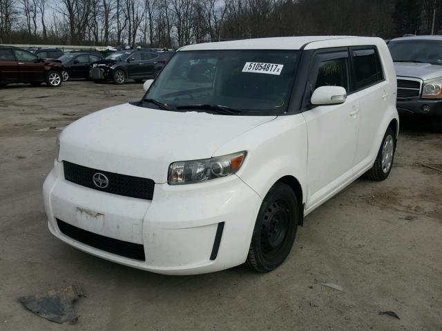 JTLKE50E791081416 - 2009 TOYOTA SCION XB WHITE photo 2