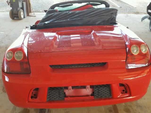 JTDFR320840068566 - 2004 TOYOTA MR2 SPYDER RED photo 6