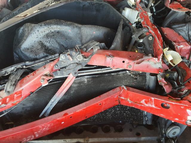 JTDFR320840068566 - 2004 TOYOTA MR2 SPYDER RED photo 7